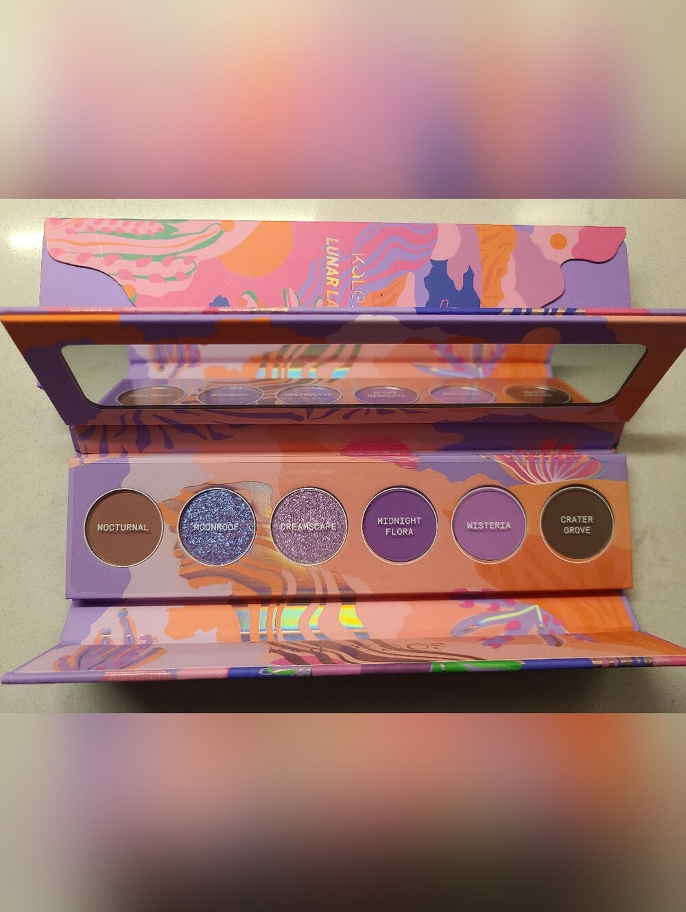 Kaleidos Futurism VI LUNAR LAVENDER Eyeshadow Palette